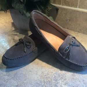 Vionic Virginia Brown Suede Loafer Size 8.5